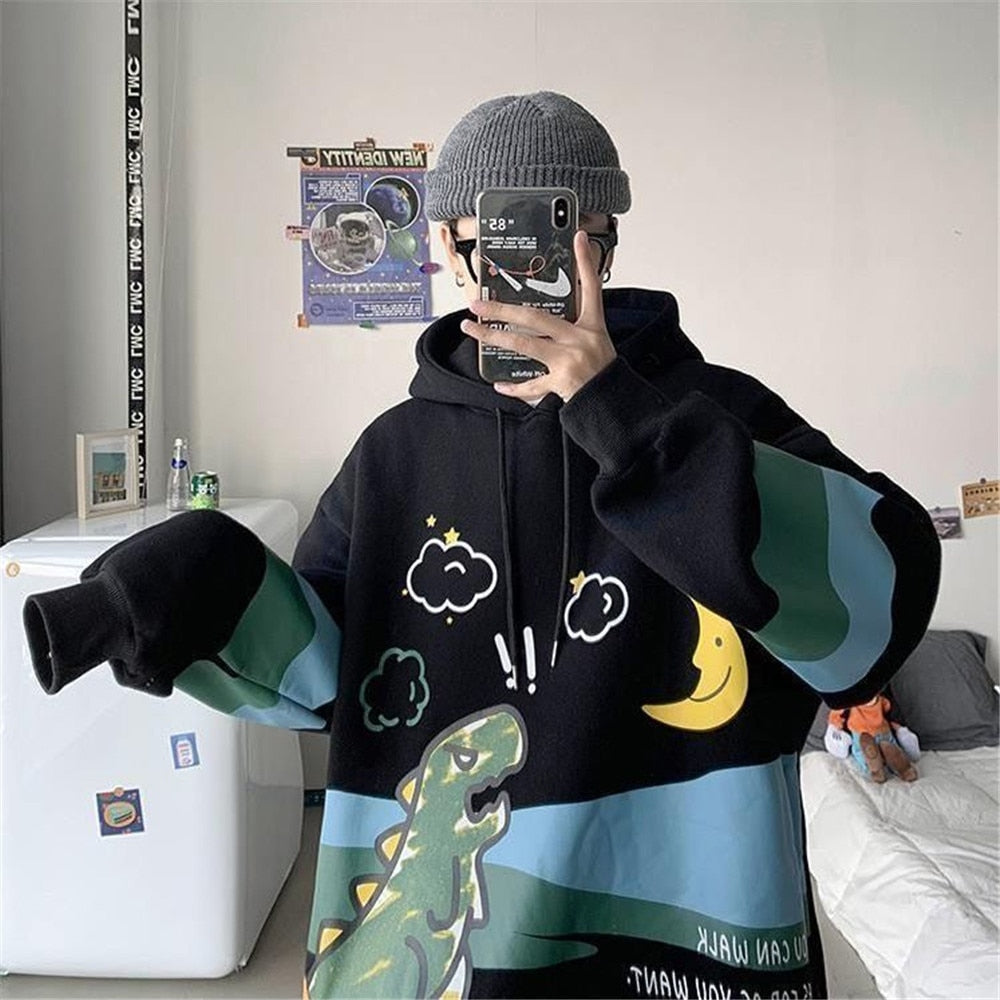 "Sporadic Collection" Graphic Unisex Streetwear Vintage Women Men Y2K Hoodie