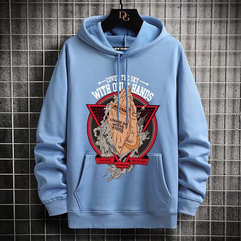 "Big Hands" Unisex Men Women Streetwear Graphic Hoodie