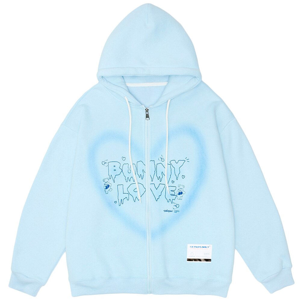 "Funny Feelings" Graphic Unisex Streetwear Women Men Y2K Hoodie