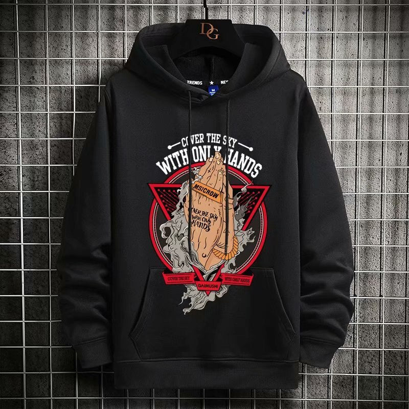 "Big Hands" Unisex Men Women Streetwear Graphic Hoodie