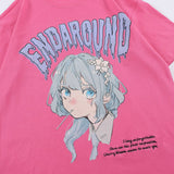 "Endaround" Men Women Streetwear Unisex Graphic T-Shirt