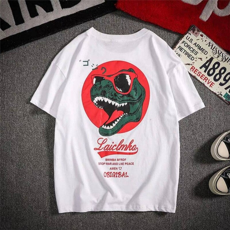 "Live Long Forever" Graphic Unisex Streetwear Vintage Women Men Y2K T-Shirt