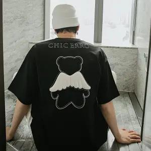 "Healing Feathers" Graphic Unisex Streetwear Vintage Women Men Y2K T-Shirt