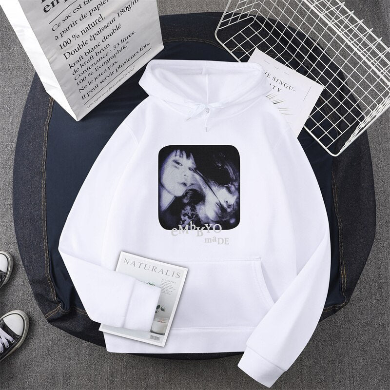 "Smokey" Graphic Unisex Streetwear Vintage Women Men Y2K Hoodie