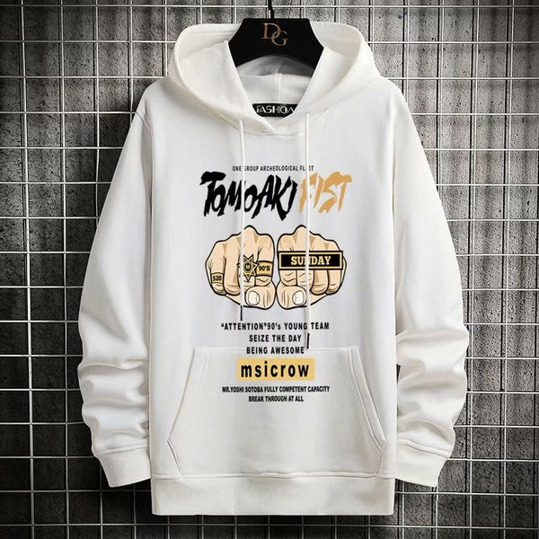 "Right Punch" Graphic Unisex Streetwear Vintage Women Men Y2K Hoodie