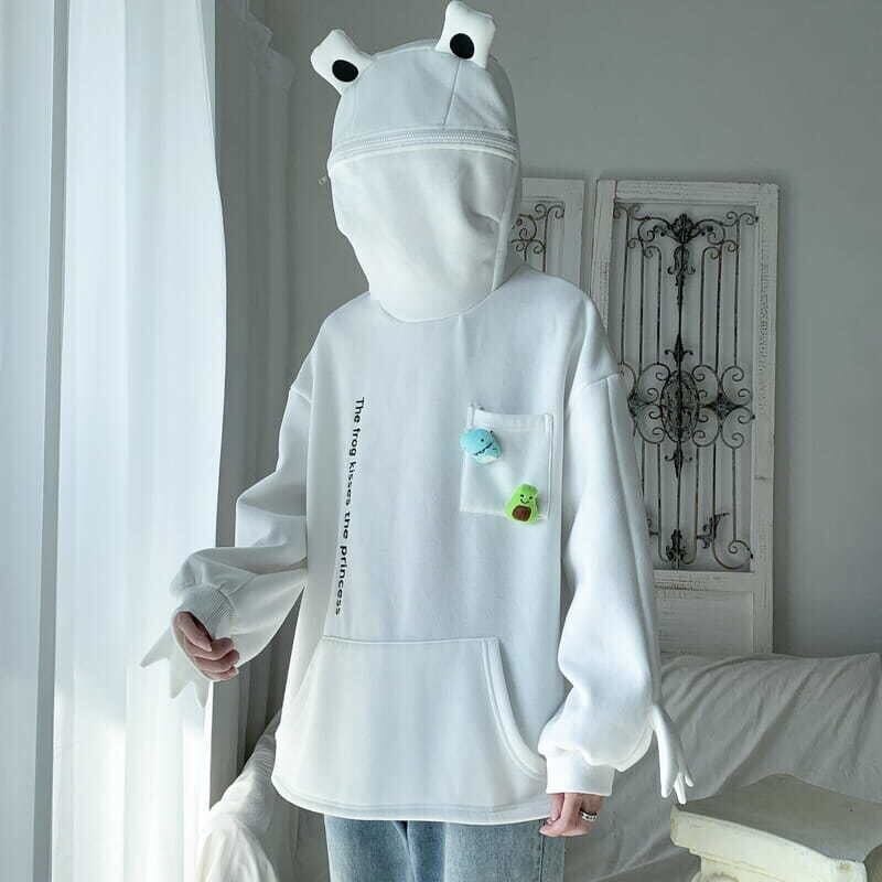 "Cover Up" Unisex Men Women Streetwear Graphic Hoodie