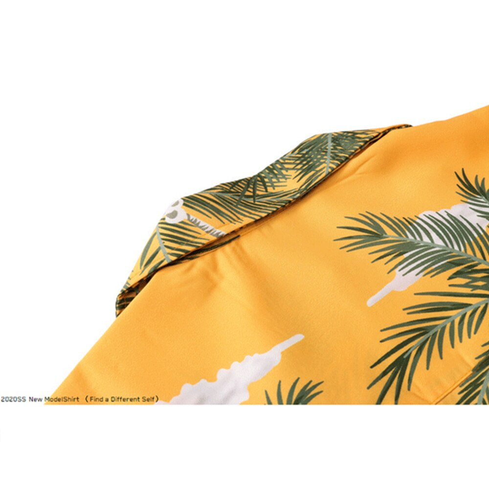 "Welcome To Hawaii" Graphic Unisex Streetwear Vintage Women Men Y2K Button Up Shirt