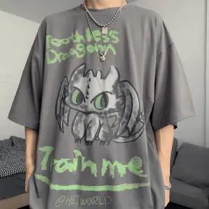 "Purple Ghost" Graphic Unisex Streetwear Vintage Women Men Y2K T-Shirt