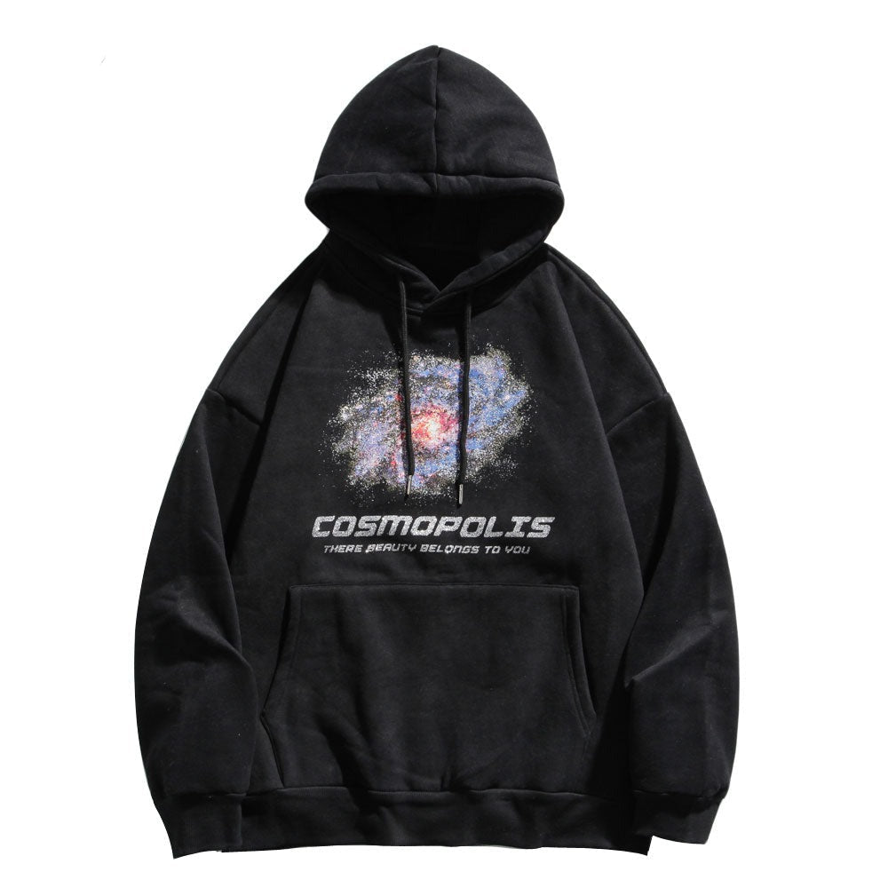 "The Universe" Graphic Unisex Streetwear Vintage Women Men Y2K Hoodie