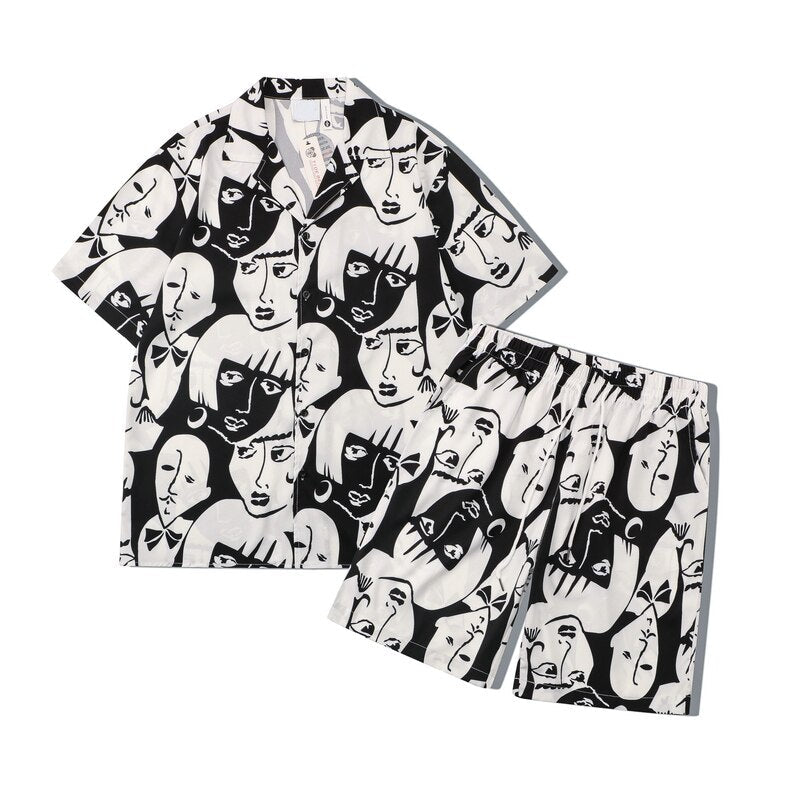 "Comical" Unisex Men Women Streetwear Graphic Shirt