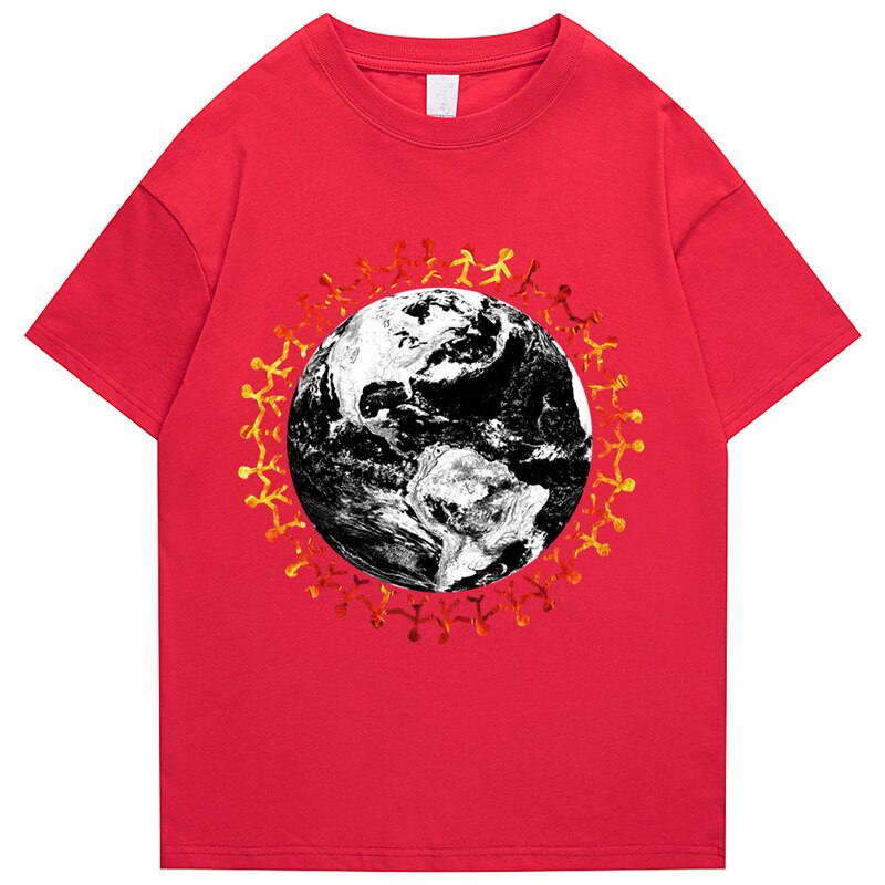 “The Bigger Picture" Graphic Unisex Streetwear Women Men Y2K T-Shirt