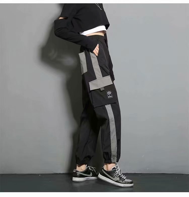 "Sharpe Shave" Graphic Unisex Streetwear Women Men Y2K Pants