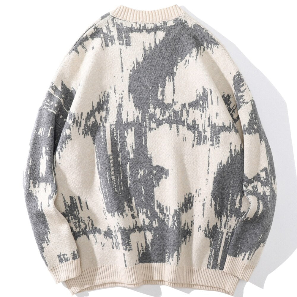 "Darker Knight" Unisex Men Women Streetwear Graphic Sweater