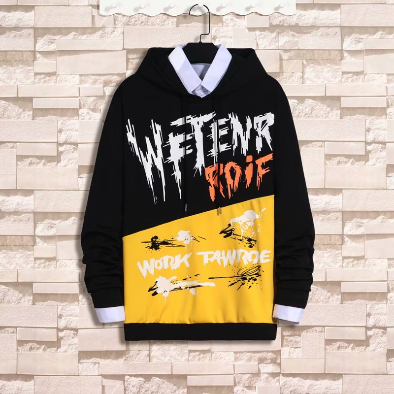 "No Proof" Graphic Unisex Streetwear Vintage Women Men Y2K Hoodie
