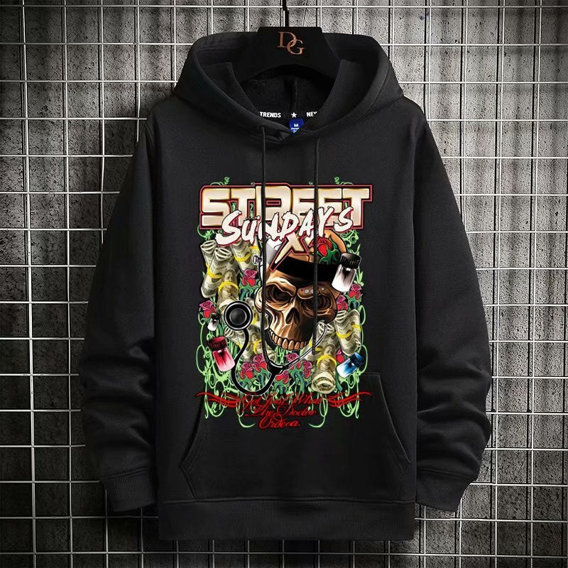 "Street Smart" Graphic Unisex Streetwear Vintage Women Men Y2K Hoodie