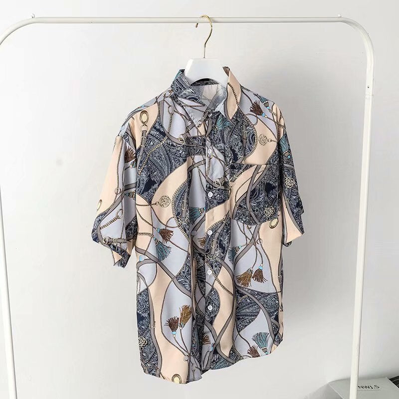 "Ground Floor" Unisex Men Women Streetwear Graphic Shirt