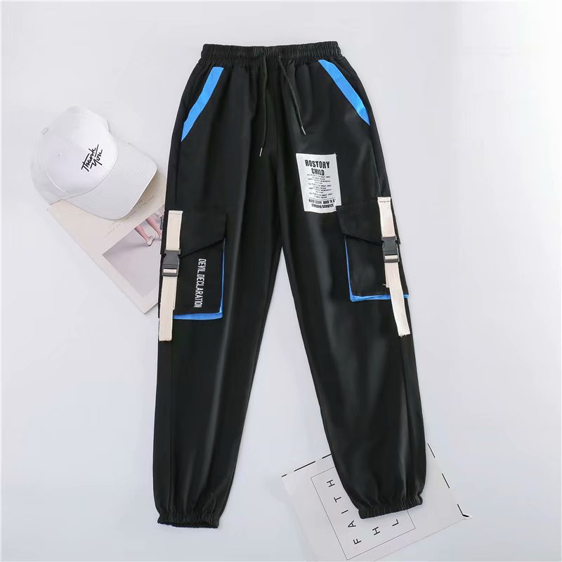 "Runners" Graphic Unisex Streetwear Women Men Y2K Pants