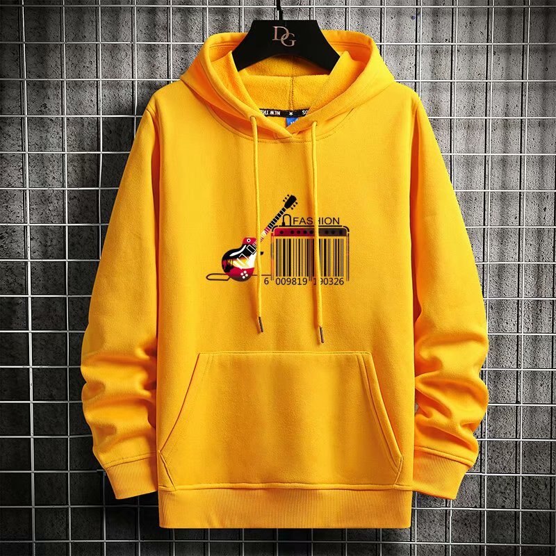 "Barcode" Unisex Men Women Streetwear Graphic Hoodie