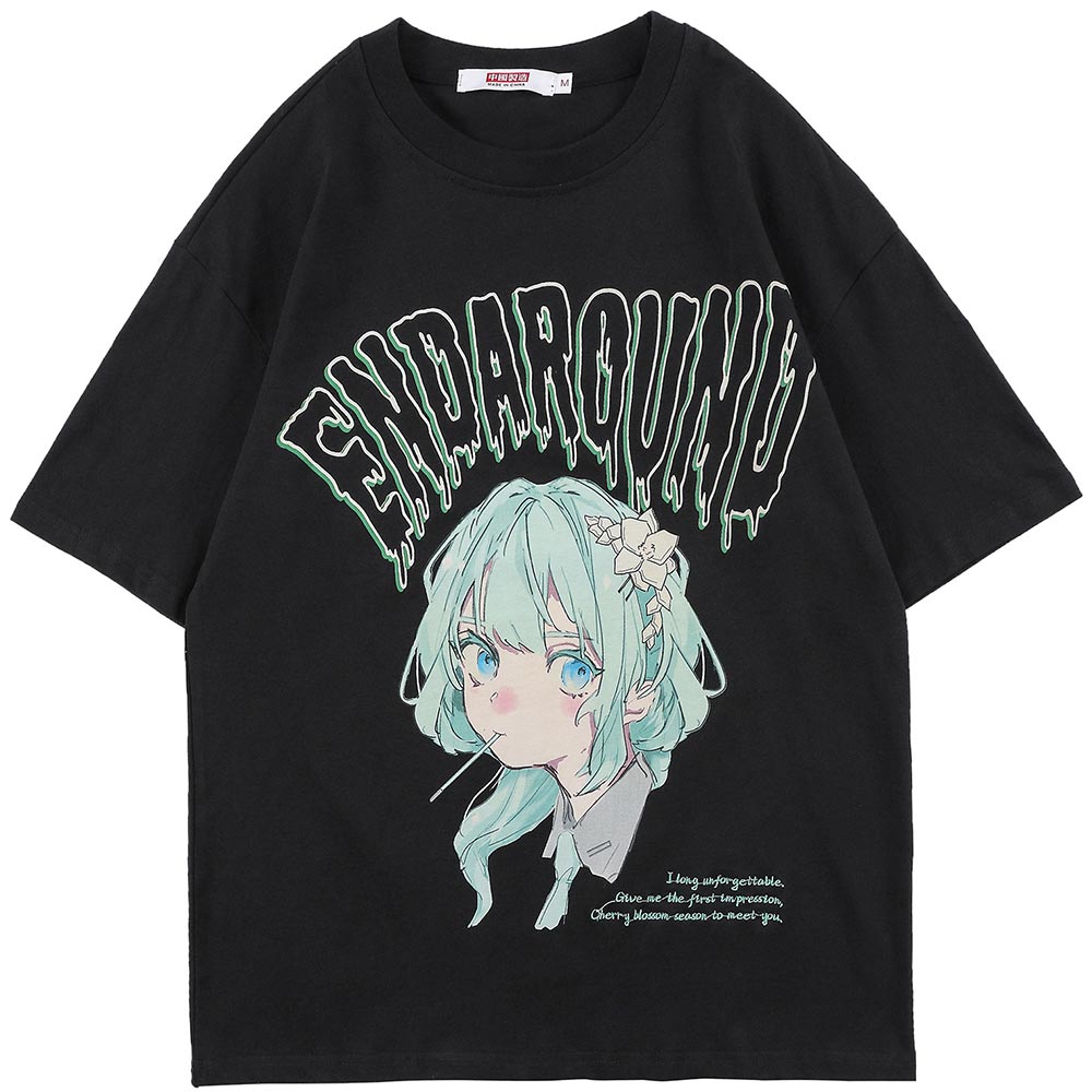"End Around" Unisex Men Women Streetwear Graphic T-Shirt