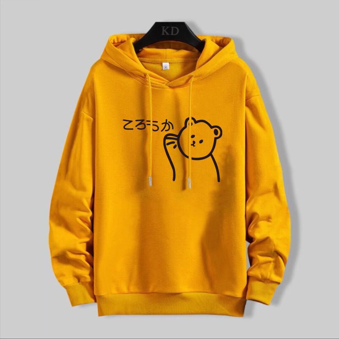 "Wave High" Graphic Unisex Streetwear Vintage Women Men Y2K Hoodie