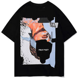 "Upside Down" Graphic Unisex Streetwear Vintage Women Men Y2K T-Shirt