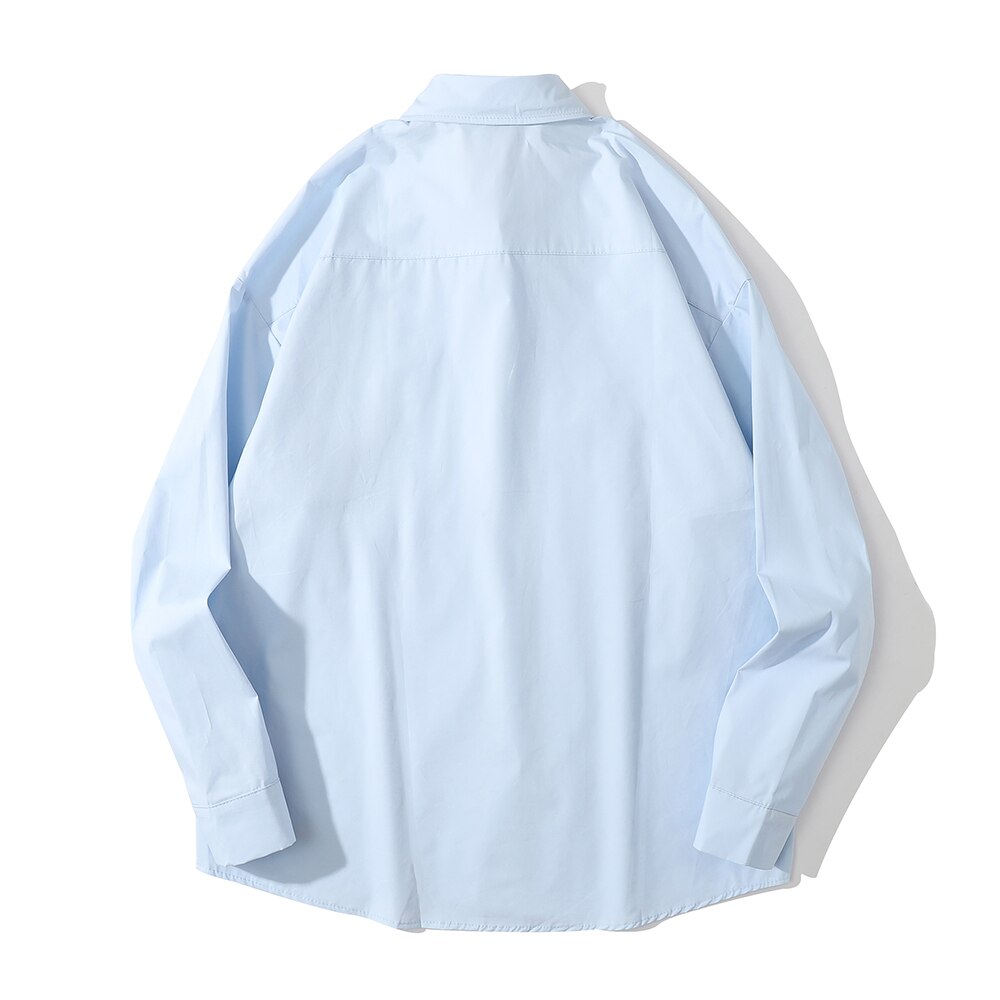 "Studio Executive" Graphic Unisex Streetwear Vintage Women Men Y2K Button Up Shirt