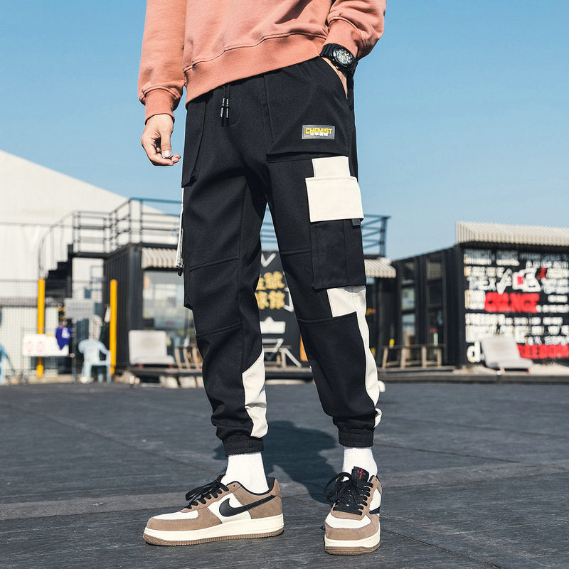 "Boxed In" Streetwear Hip Hop Unisex Tactical Joggers