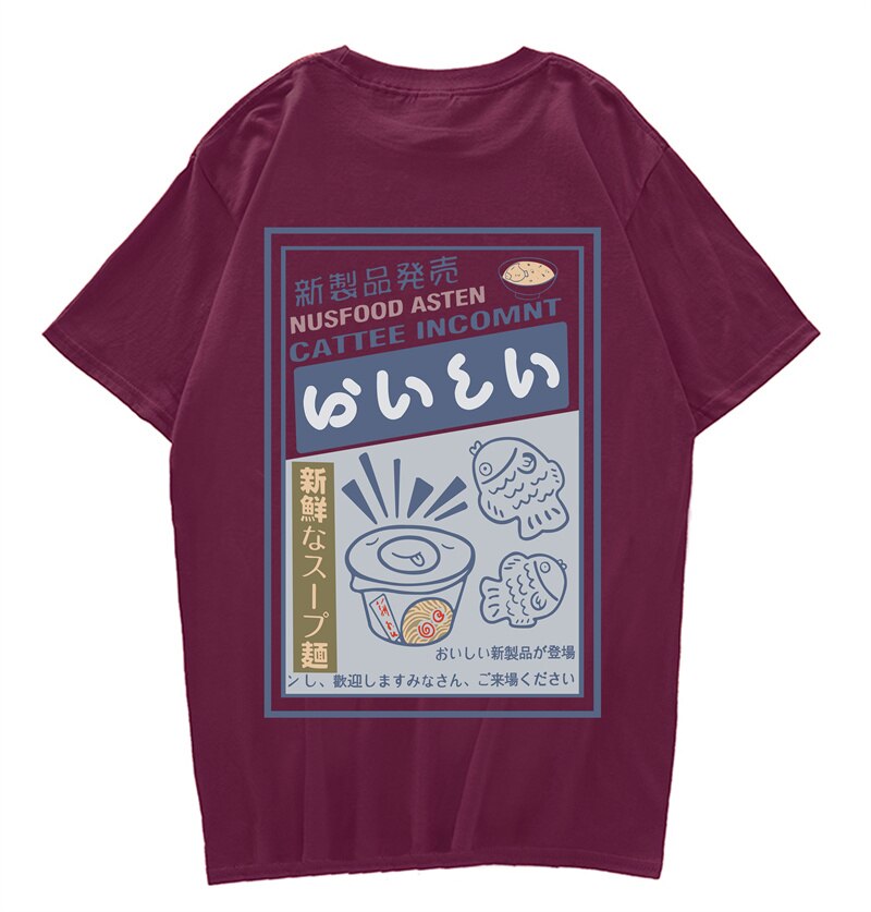 "Instant Cooking" Graphic Unisex Streetwear Vintage Women Men Y2K T-Shirt