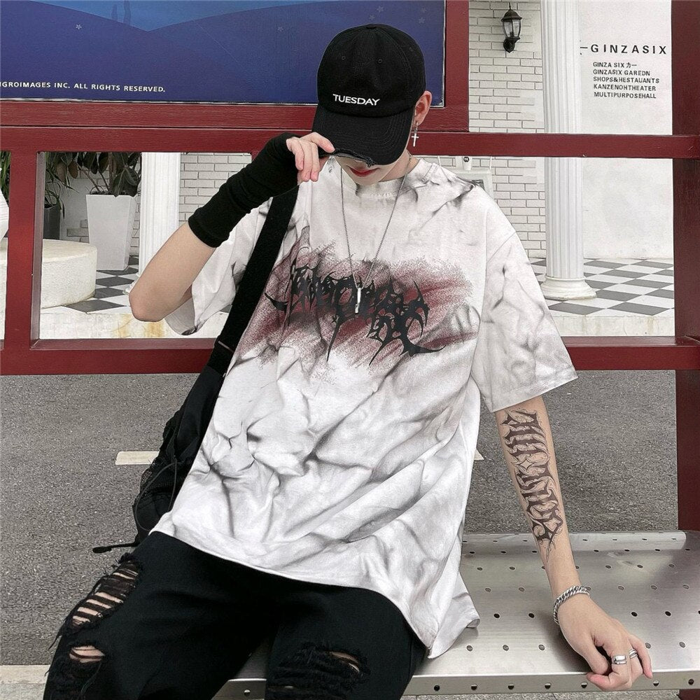 "Statement" Graphic Unisex Streetwear Vintage Women Men Y2K T-Shirt