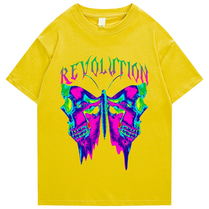 “Blind Wings" Graphic Unisex Streetwear Vintage Women Men Y2K T-Shirt
