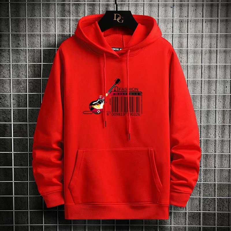 "Barcode" Unisex Men Women Streetwear Graphic Hoodie