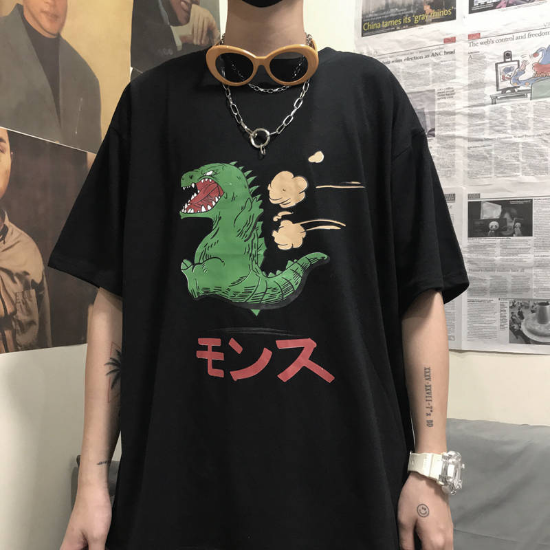 "Building Blocks" Graphic Unisex Streetwear Vintage Women Men Y2K T-Shirt