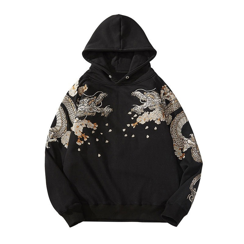 "Diamond Dragon" Unisex Men Women Streetwear Graphic Hoodie