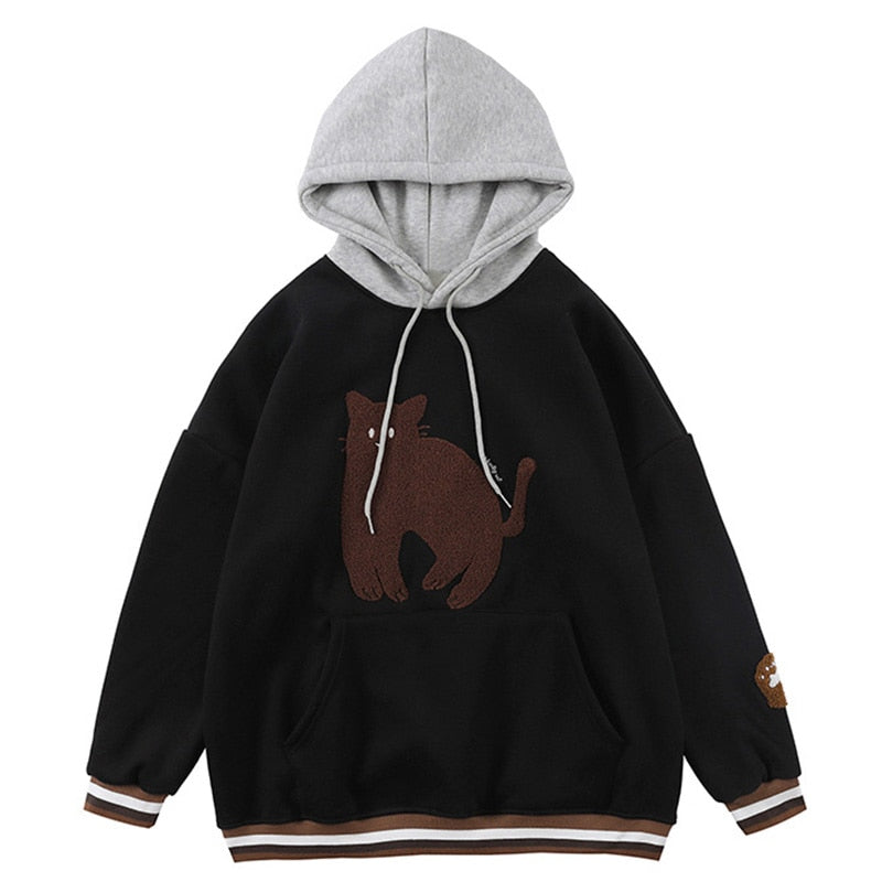 "Purp Walk" Graphic Unisex Streetwear Vintage Women Men Y2K Hoodie