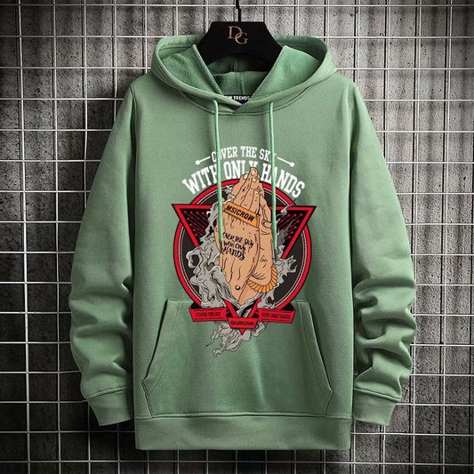 "Big Hands" Unisex Men Women Streetwear Graphic Hoodie