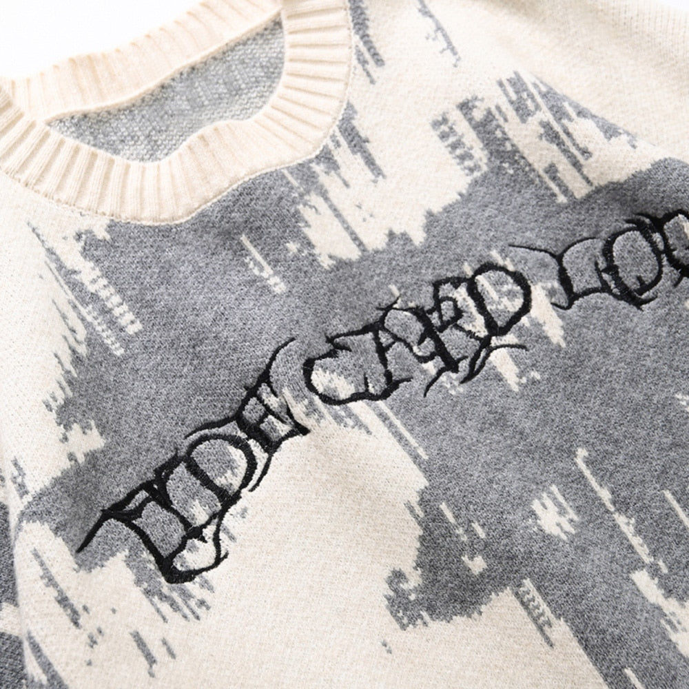 "Darker Knight" Unisex Men Women Streetwear Graphic Sweater