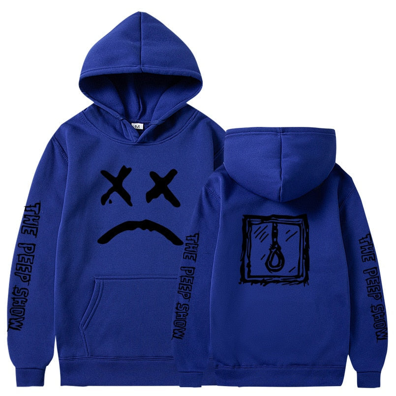 "Go Hard" Graphic Unisex Streetwear Women Men Y2K Hoodie