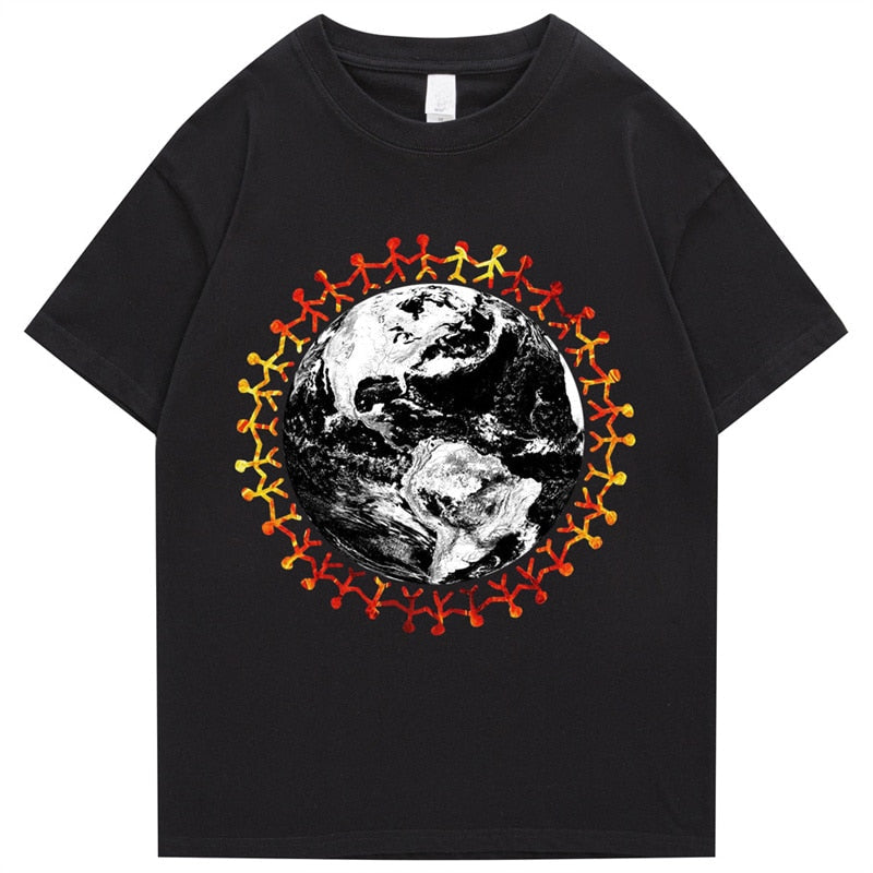 “The Bigger Picture" Graphic Unisex Streetwear Women Men Y2K T-Shirt