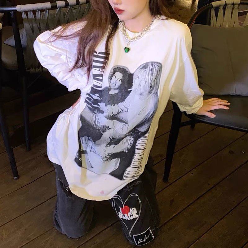 "King of Streets" Graphic Unisex Streetwear Vintage Women Men Y2K Sweatshirt