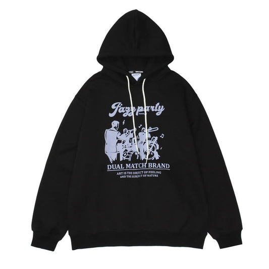 "Group Band" Graphic Unisex Streetwear Women Men Y2K Hoodie