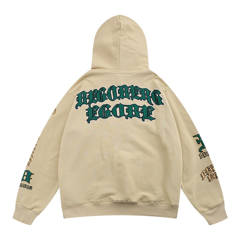 Anime‑inspired oversized hoodie with Japanese street fashion cues, bold graphic art and clean finish, ideal for urban layering and statement street style.