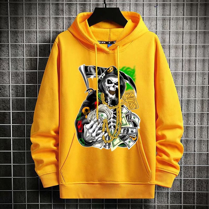 "Cash Made" Unisex Men Women Streetwear Graphic Hoodie