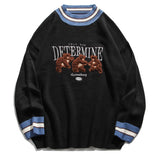 "Determined" Unisex Men Women Streetwear Graphic Sweater