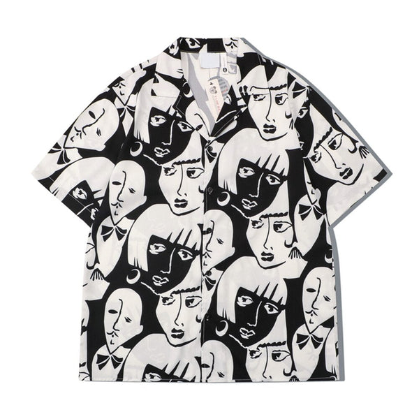 "Comical" Unisex Men Women Streetwear Graphic Shirt