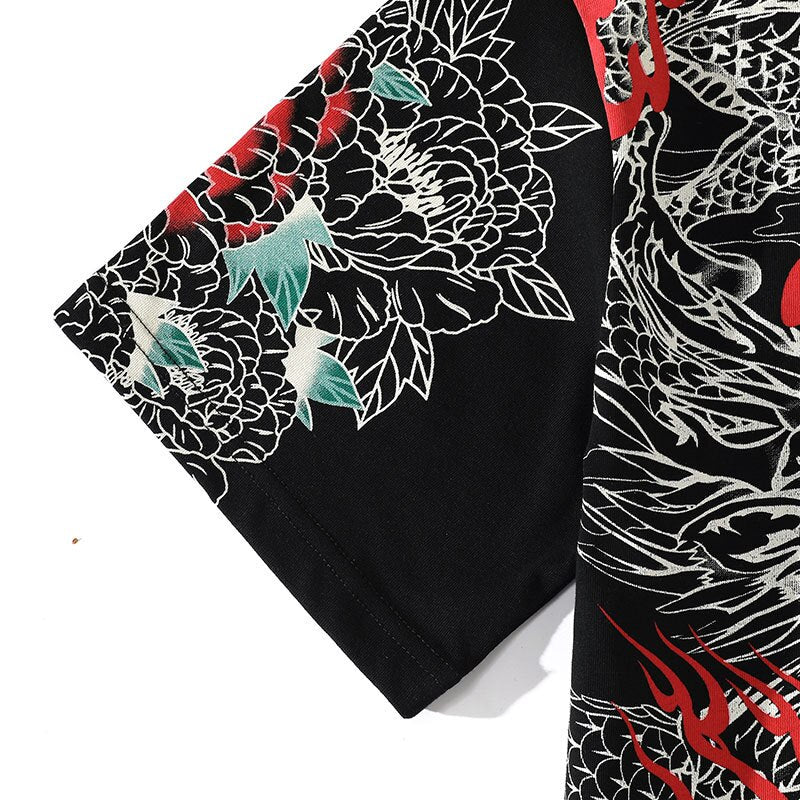 "Dragon Fly" Unisex Men Women Streetwear Graphic T-Shirt