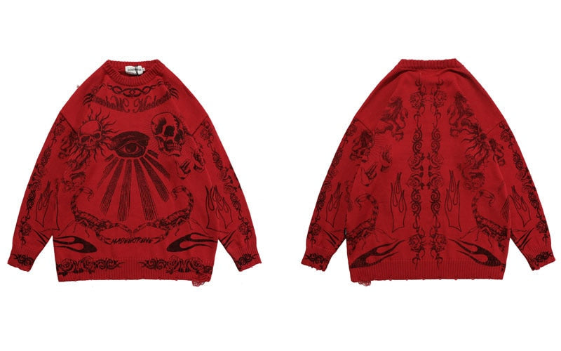 "All Eyes" Sweater