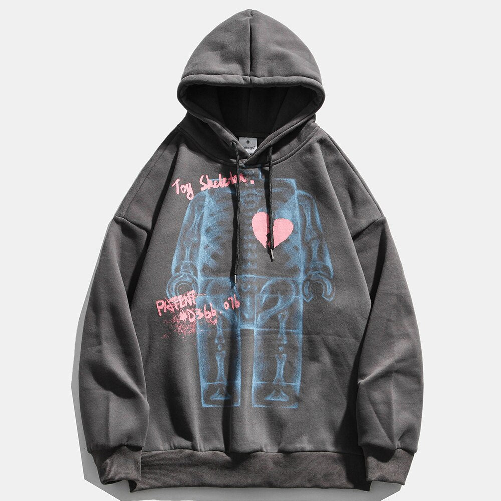 "Toy Builder" Graphic Unisex Streetwear Vintage Women Men Y2K Hoodie