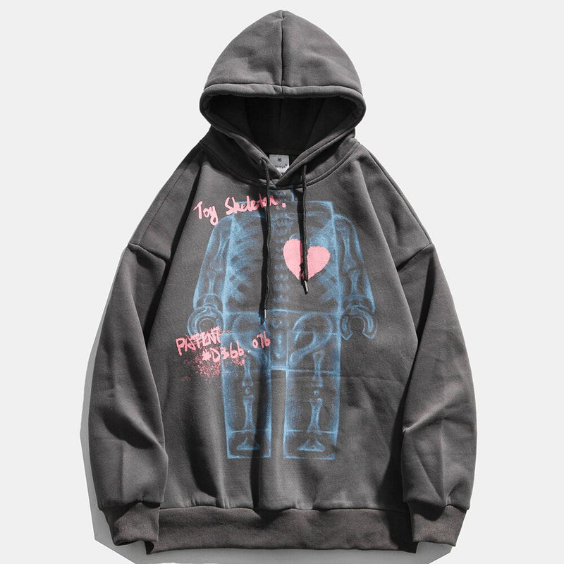 "Toy Builder" Graphic Unisex Streetwear Vintage Women Men Y2K Hoodie