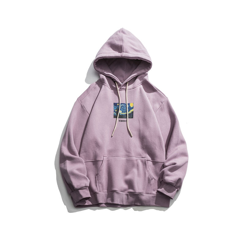 "Van Gogh" Graphic Unisex Streetwear Vintage Women Men Y2K Hoodie