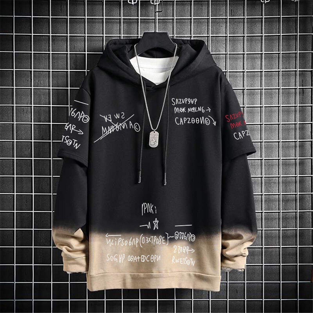 "Street Life" Graphic Unisex Streetwear Vintage Women Men Y2K Hoodie